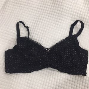 Nursing top polka dot medium